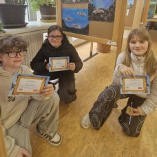 Ocenění za nejlepší práce ve výtvarné soutěži