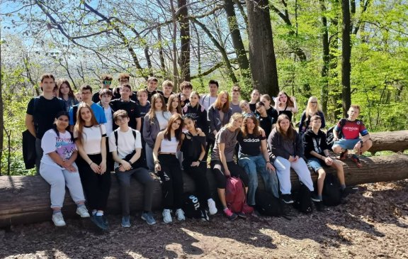 Deváťáci na geologické exkurzi