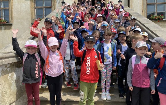 Prvňáčci na výletě