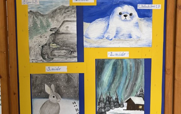 Výtvarná soutěž - Zima