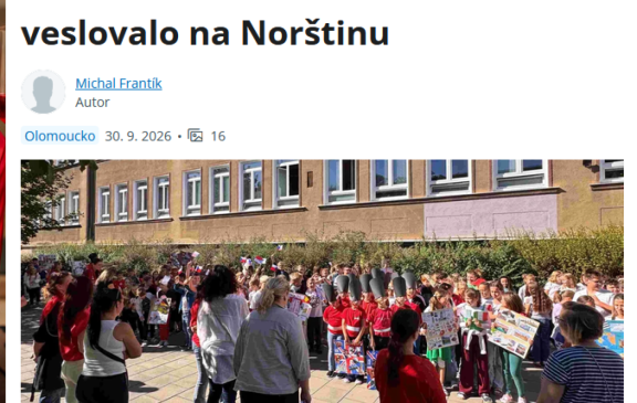Evropský den jazyků v Olomouckém deníku