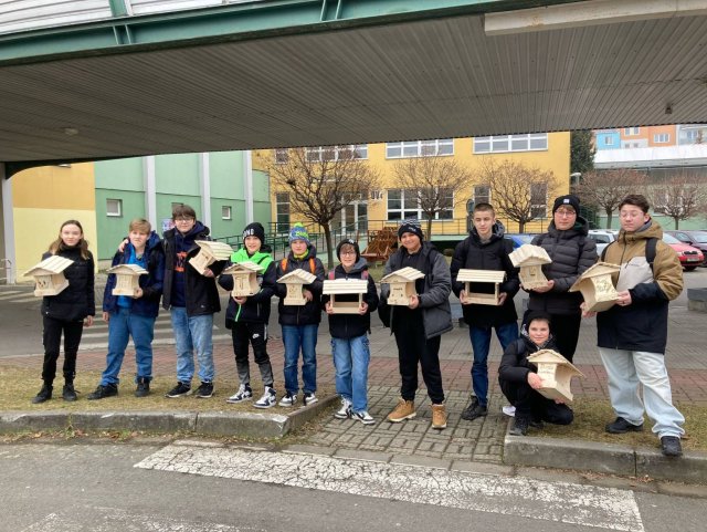 V truhlářské dílně SŠ polytechnické