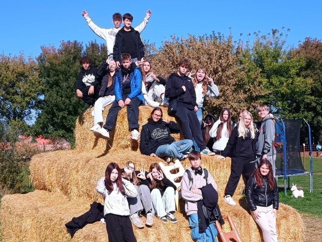 Deváťáci se vydali mimo školu