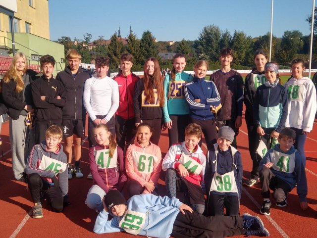 Okresní kolo v přespolním běhu 2025