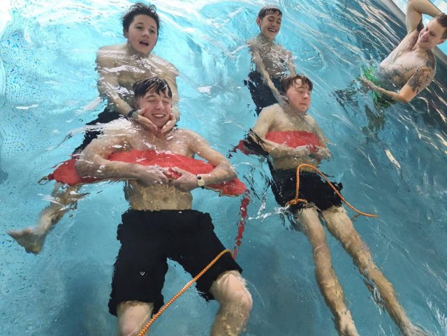 Záchranář - program v aquaparku