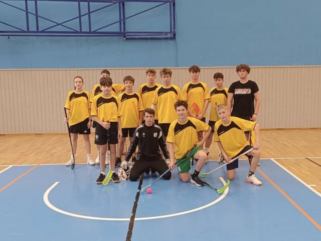 Okresní kolo florbalového turnaje