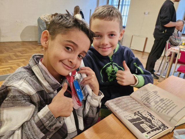 Vánoce u sousedů - 4. A v muzeu