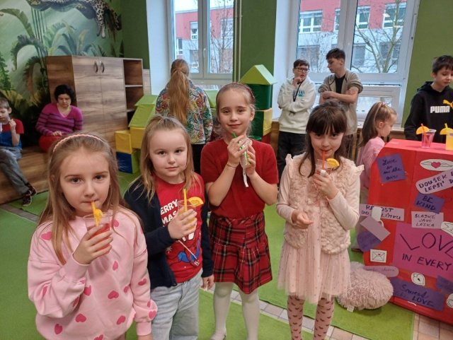 Projektový den sv. Valentýna na 1. stupni