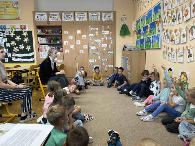 V 1.B proběhla adaptační hodina